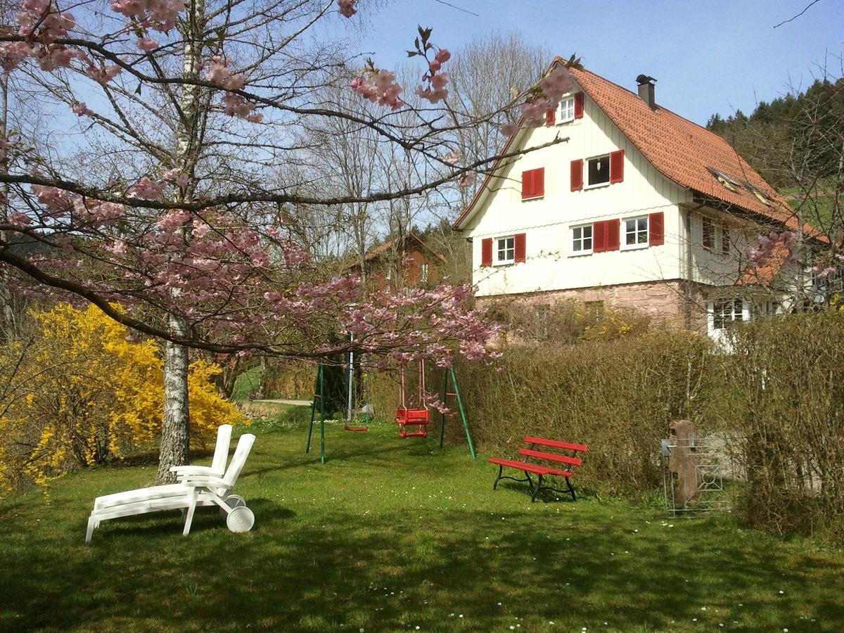 Ferienwohnung-Jungbauernhof Alpirsbach Buitenkant foto